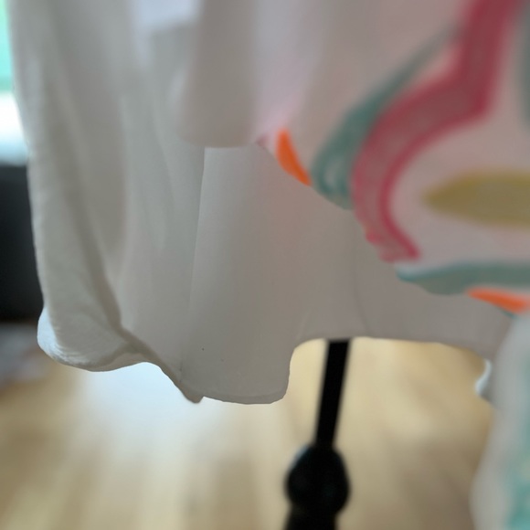 Lilly Pulitzer 🦩 Ellie Tunic Dress, Resort White, Large 🏝️ GUC - Picture 8 of 10